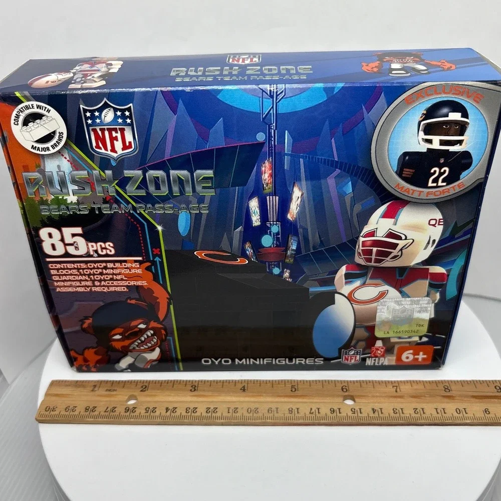 OYO NFL Rush Zone Chicago Bears Team Pass-Age Matt Forte 85 Pcs Building Set